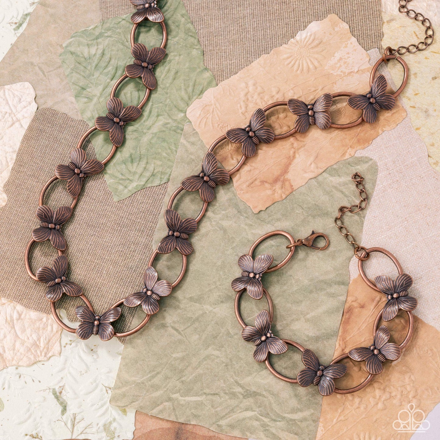 Fluttering Form - Complete Look - Copper