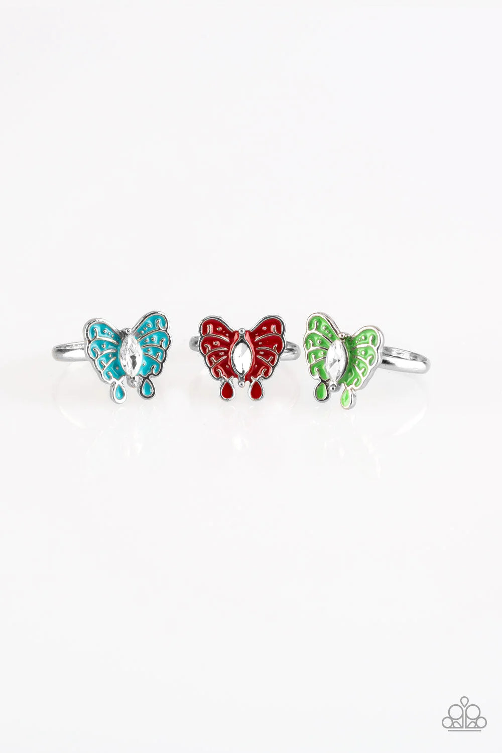Starlet Shimmer Ring: Butterfly