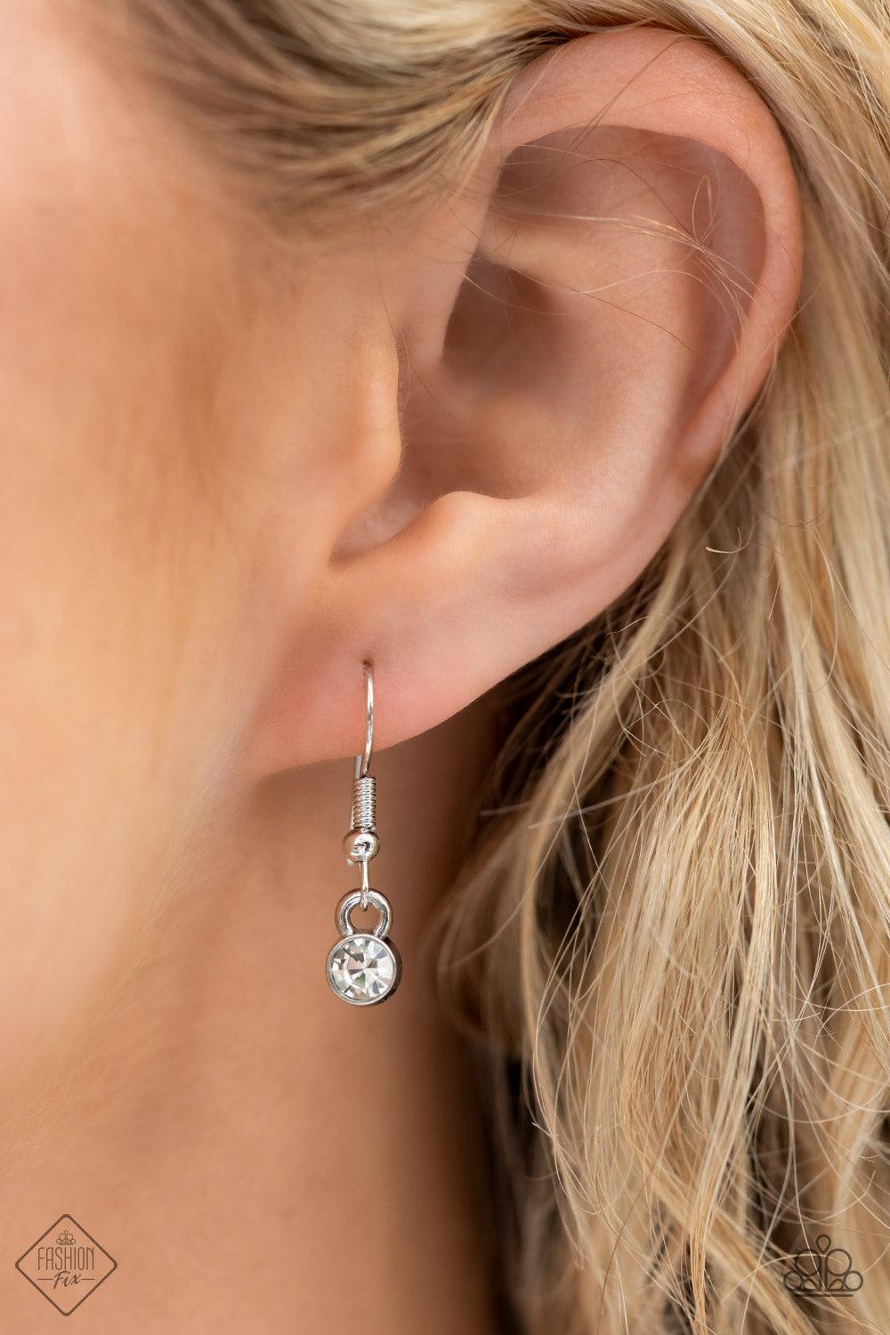 Paparazzi Accessories Meadow Muse - Purple Dark and light purple marquise cut rhinestones gather into whimsical flowers dotted with brilliant white rhinestone centers. The sparkling purple gems are set in pronged settings and connect to a dainty silver ch