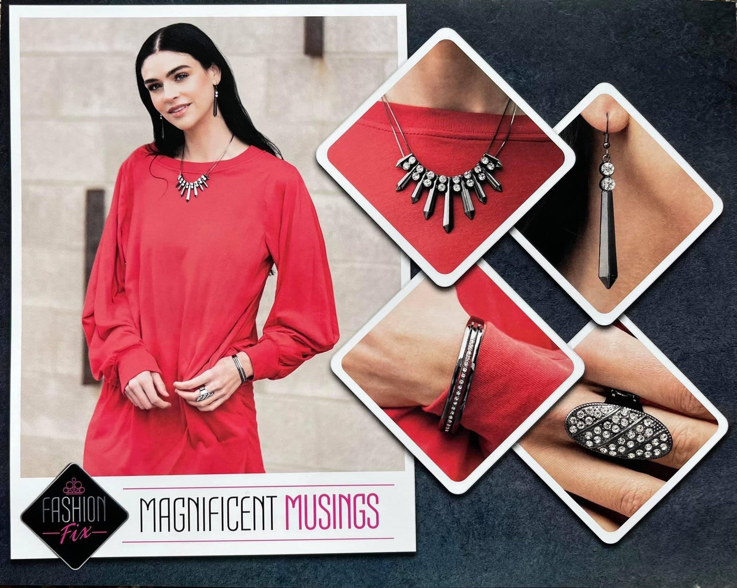 Paparazzi Accessories Magnificent Musings: FF May 2021 The Magnificent Mile in Chicago is where we pulled our inspiration for the Magnificent Musings collection. With a range of shopping venues, the Magnificent Mile is a hub for classic trends with urban
