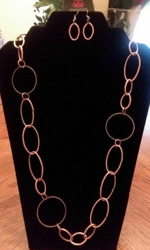 Paparazzi Accessories Perfect MISMATCH ~Copper Paparazzi Exclusive Jewelry