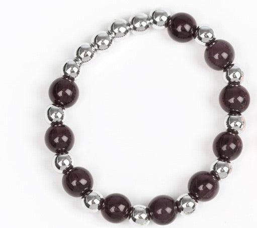 Paparazzi Accessories Starlet Shimmer Bracelet: #4 ~Black