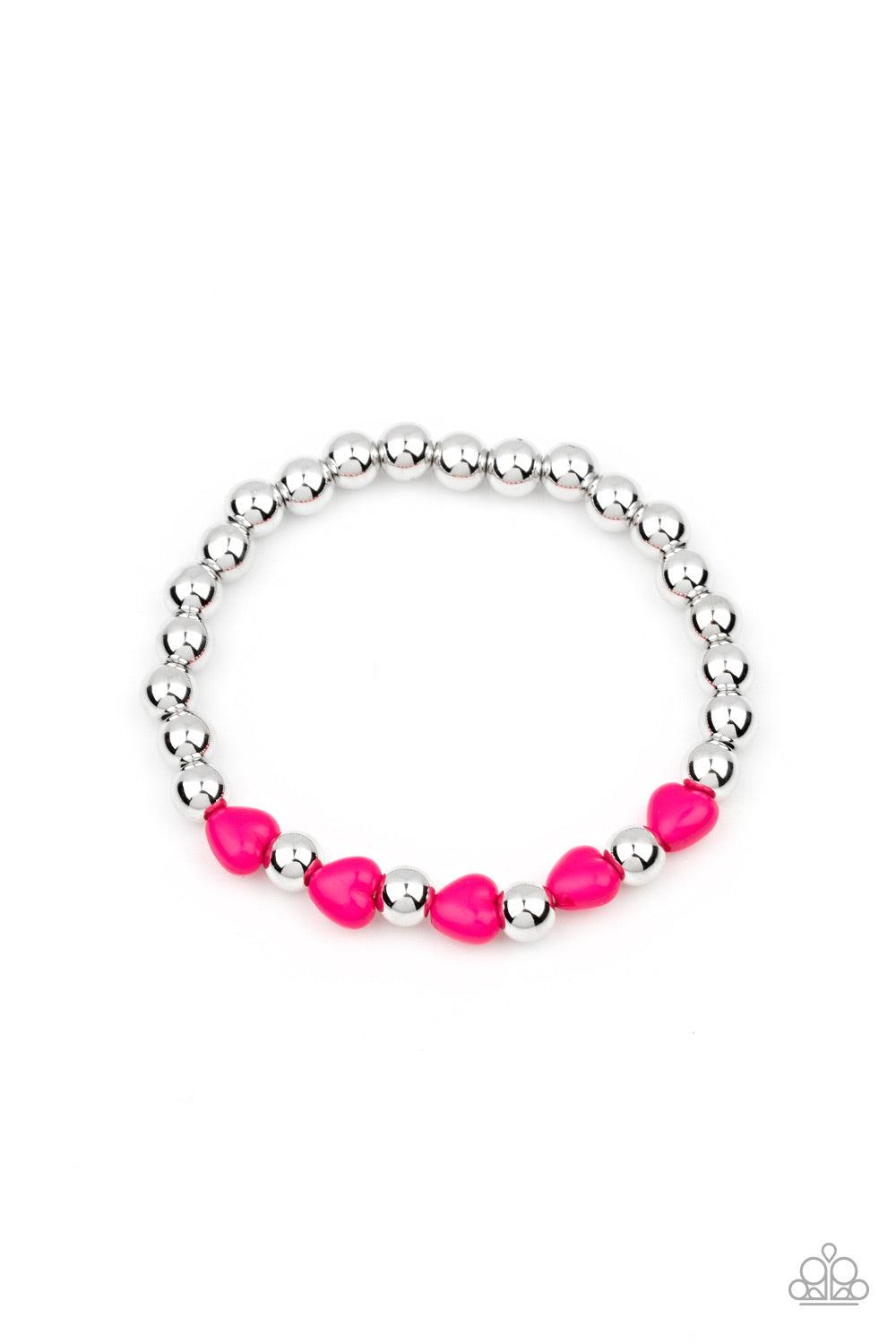 Paparazzi Accessories Starlet Shimmer Bracelet: #15 - Pink Jewelry