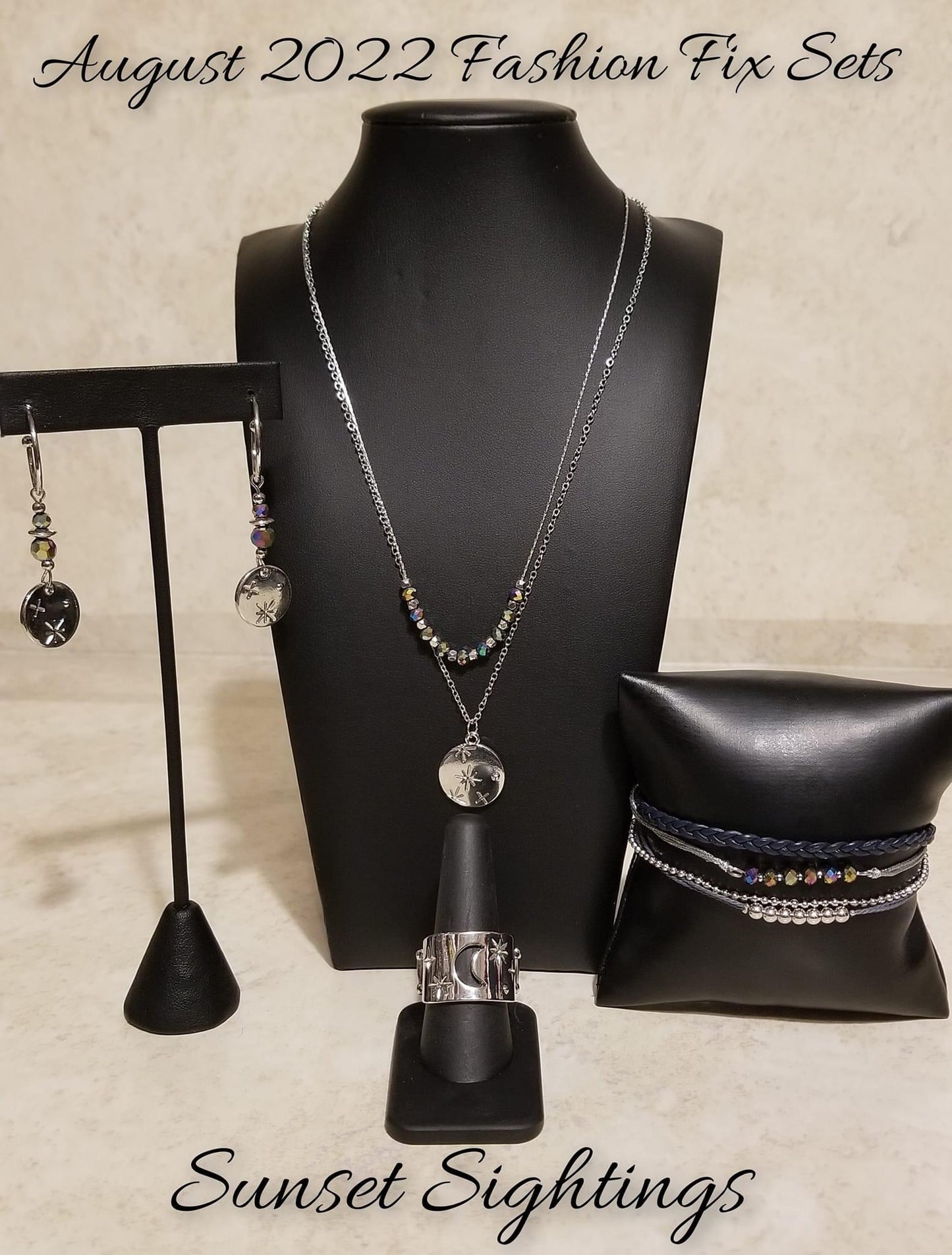 Paparazzi Accessories Sunset Sitings: FF August 2022 Fueled by abstract designs and funky combinations of the most daring trends, the Sunset Sightings Collection features audacious, outside-the-box fashion. Sunset Sightings fashionistas celebrate individu