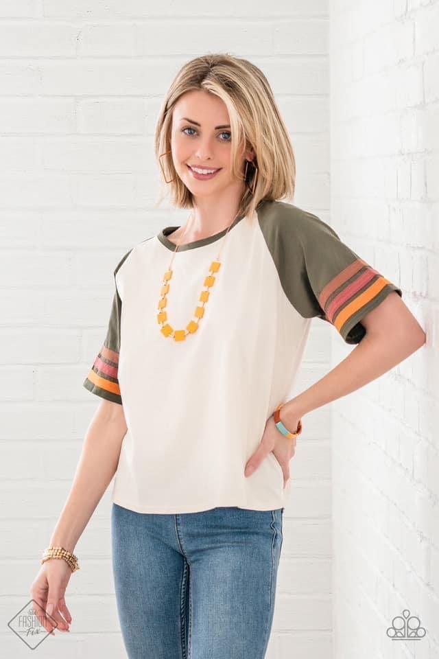 Paparazzi Accessories Sunset Sitings: April 2021 Trendsetters are sure to gravitate towards the accessories found in the Sunset Sightings Collection. Featuring more drastic designs, bold colors, and funky combinations found outside the box, the pieces of