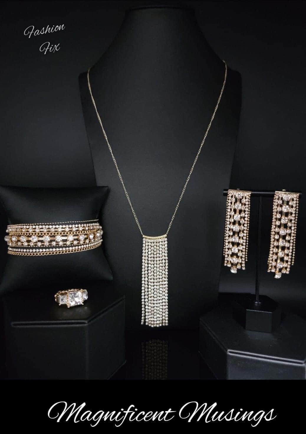 Paparazzi Accessories Magnificent Musings : July 2022 FF The Magnificent Musings Collection features bold statement pieces and edgy designs. Reveling in sassy, unapologetic fashion, Magnificent Musings mavens confidently express themselves through glamoro