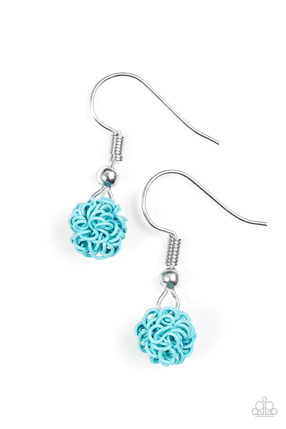 Paparazzi Accessories Starlet Shimmer Earrings: #1 ~Blue