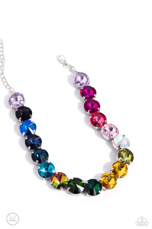 Paparazzi Accessories Alluring A Lister - Multi Paparazzi Accessories: 2023 Pink Friday Exclusive Jewelry
