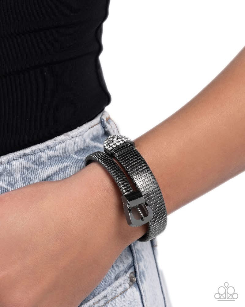 Belted Brilliance - Black