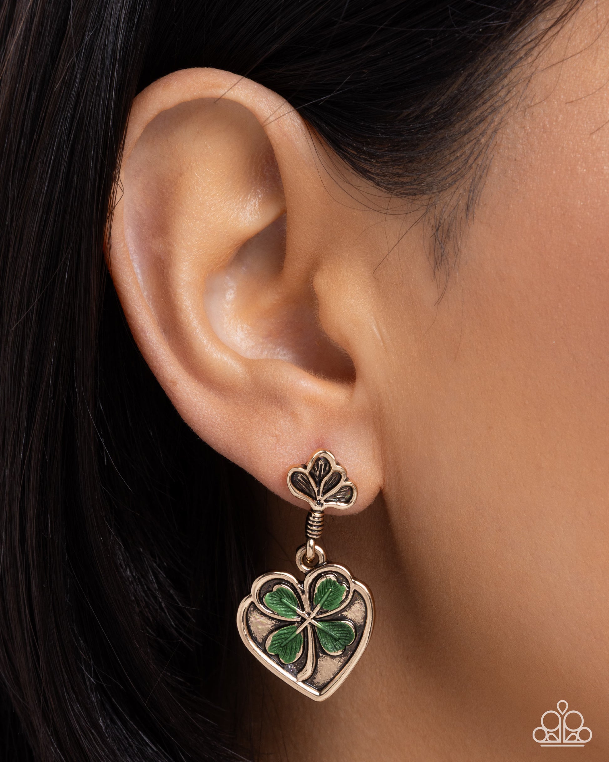 Confident Clover - Green - Beautifully Blinged, Jewelry, [product_handle], [product_tags]