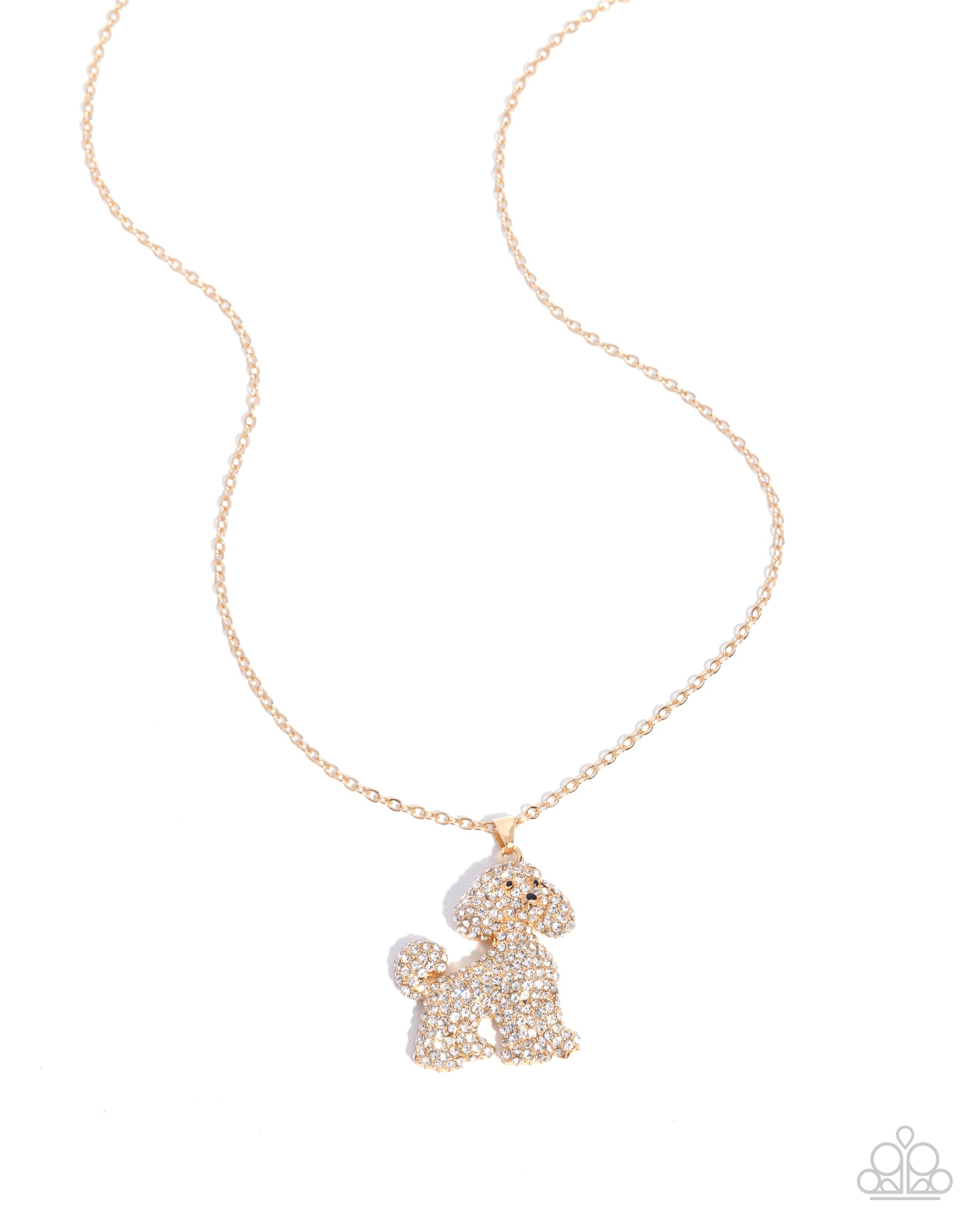 Particular Poodle - Gold - Beautifully Blinged, Jewelry, [product_handle], [product_tags]