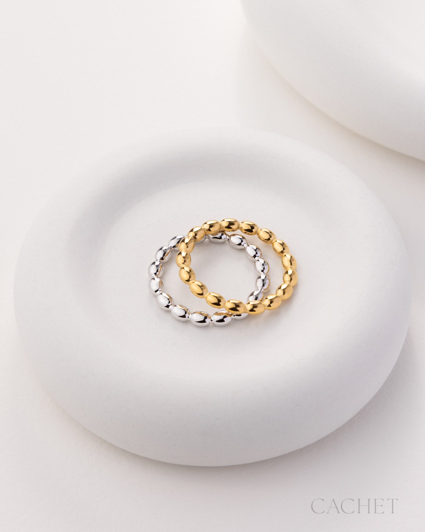 Tendance - 18K Gold/Rhodium - Beautifully Blinged, Jewelry, [product_handle], [product_tags]