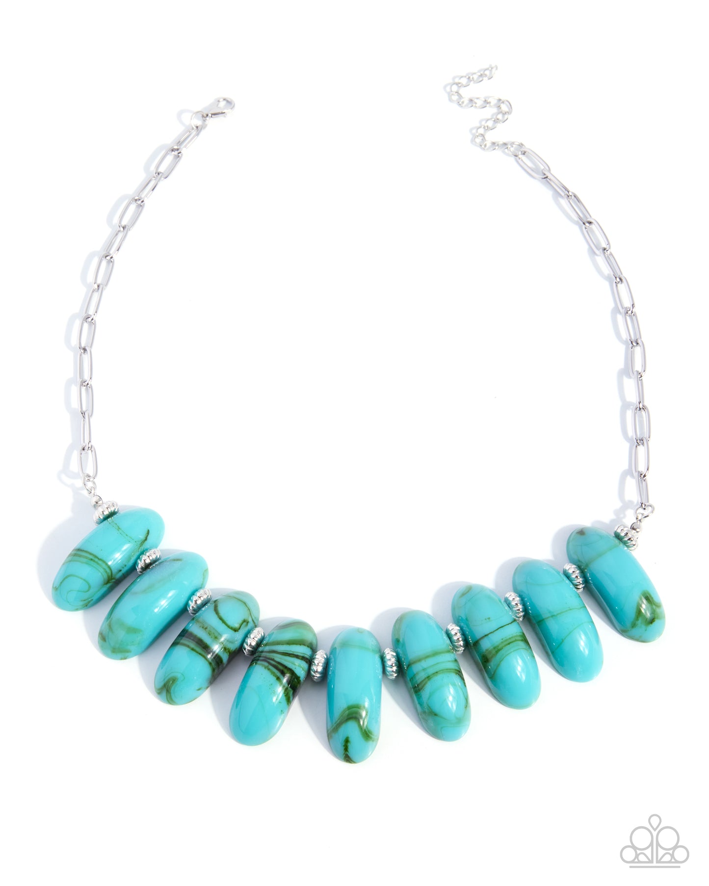 Staggering Swirls - Blue