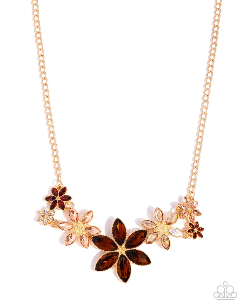 Bewildering Bouquet - Brown
