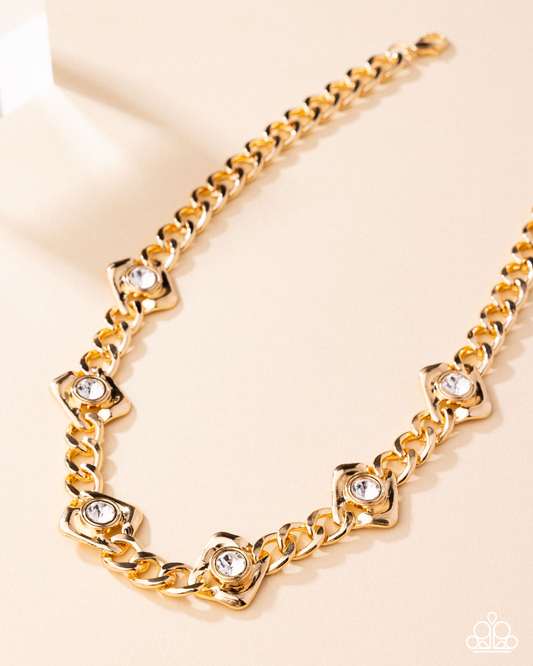 Square Silhouette - Gold