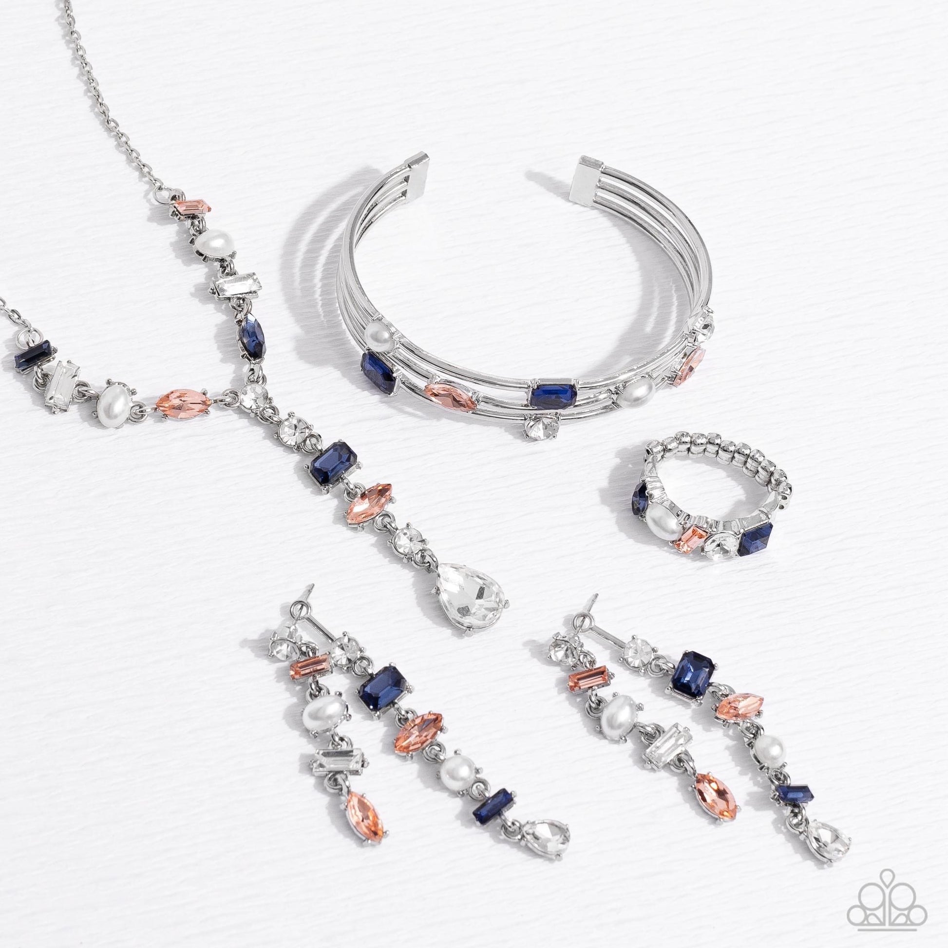 Paparazzi Accessories Fiercely 5th Avenue - Complete Trend Blend - September 2023 Timeless and classic yet sophisticated and versatile, the Fiercely 5th Avenue Collection features elegant designs and traditional metal finishes. Never one to shy away from
