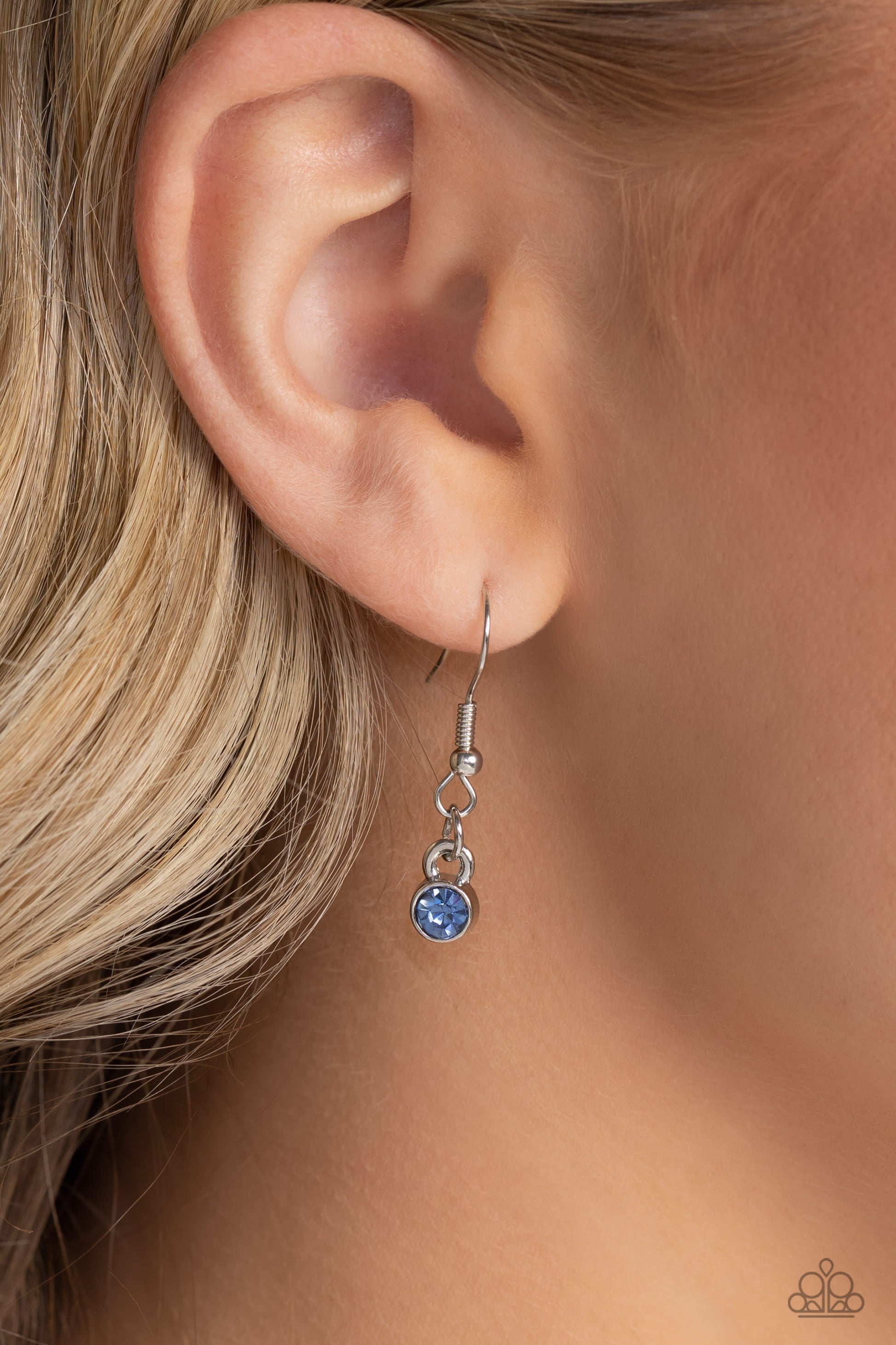Paparazzi Accessories Emerald Energy - Blue Paparazzi Accessories: Summer 2023 Summer Party Pack Exclusive Jewelry