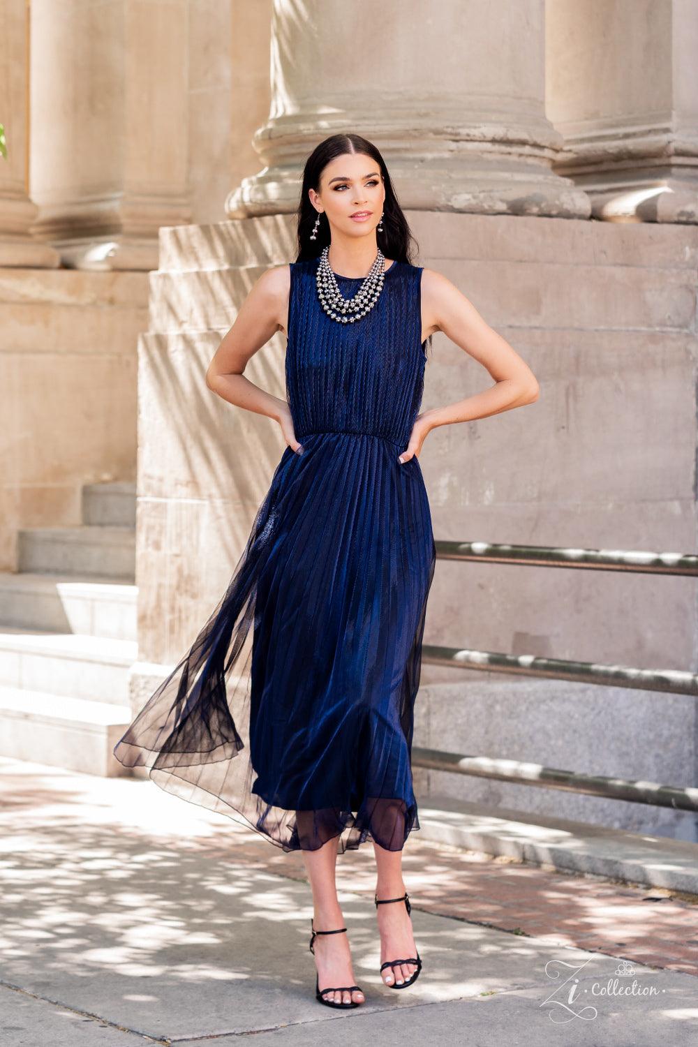 Paparazzi Accessories Influential Gradually increasing in size and intensity, dainty gunmetal beads, faceted hematite-like crystals, and white rhinestone studded gunmetal ornaments unapologetically connect into dauntless rows below the collar. The radiant