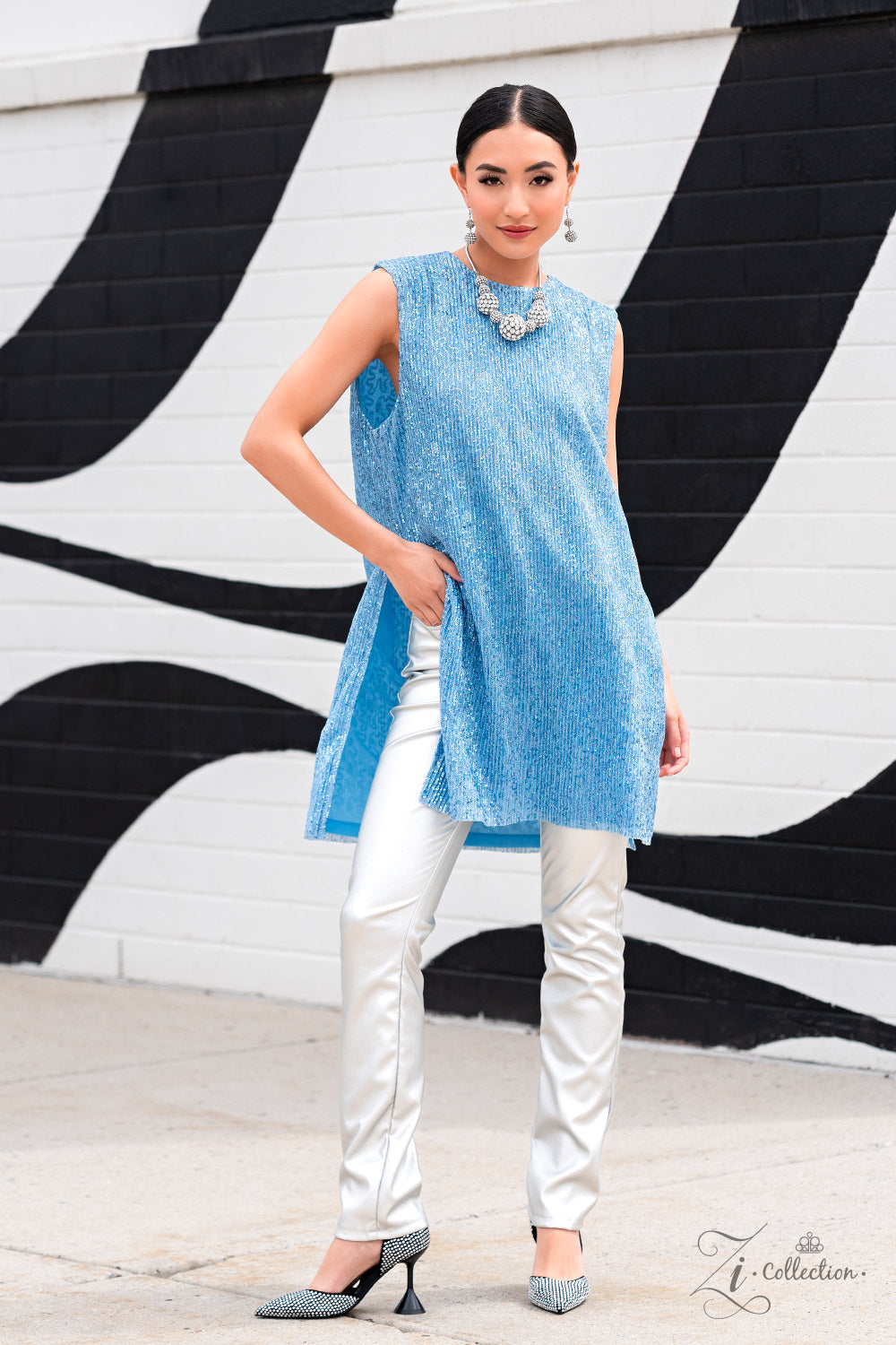 Paparazzi Accessories Undaunted - White Glittery, white rhinestones cluster together, creating dramatically oversized, airy, spheres that sparkle vivaciously. Smaller rhinestone-encrusted spheres dance between the exaggerated accents, resulting in a dynam
