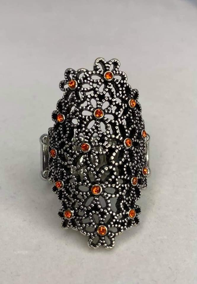 Paparazzi Accessories You’re a Sunflower - Orange Fashion Fix Exclusive Jewelry