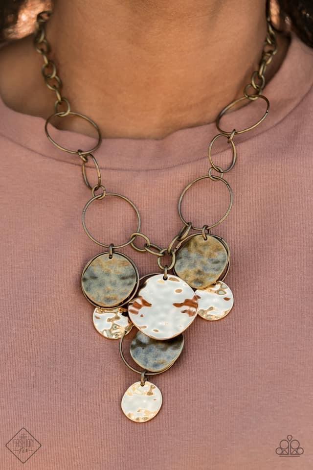 Paparazzi Accessories Sunset Sitings: January 2021 FF Trendsetters are sure to gravitate towards the accessories found in the Sunset Sightings collection. Featuring more drastic designs, bold colors, and funky combinations found outside the box, the piece
