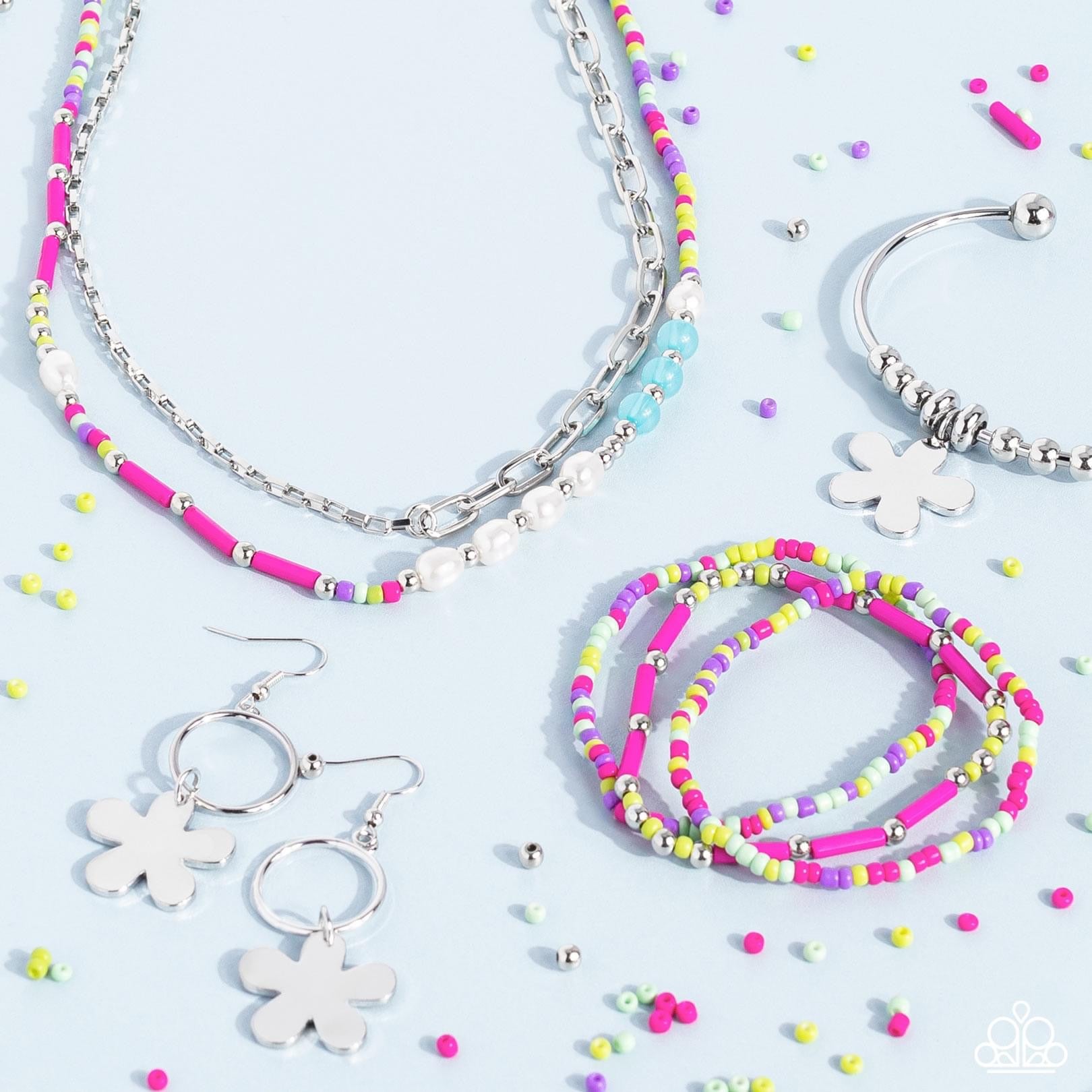 Paparazzi Accessories Sunset Sitings : FF January 2023 Fueled by abstract designs and funky combinations of the most daring trends, the Sunset Sightings Collection features audacious, outside-the-box fashion. Sunset Sightings fashionistas celebrate indivi