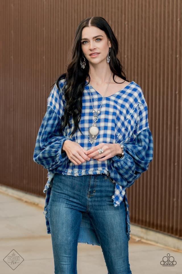 Paparazzi Accessories Simply Santa Fe - January 2021 FF Earthy, desert-inspired designs are what the Simply Santa Fe collection is all about. Natural stones, indigenous patterns, and vibrant colors of the Southwest are sprinkled throughout this trendy col