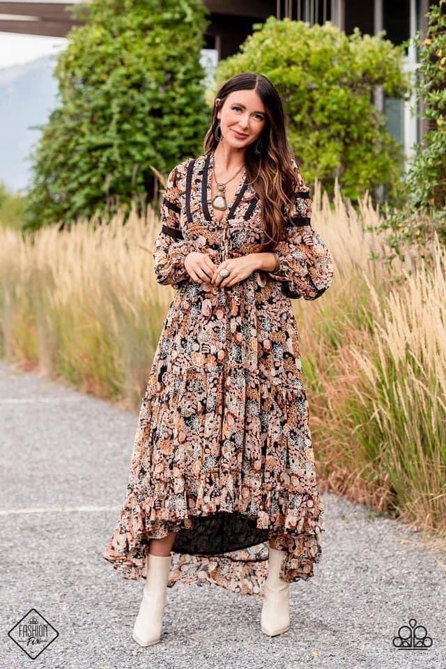 Paparazzi Accessories Simply Santa Fe: November 2021 FF Earthy, desert-inspired designs are what the Simply Santa Fe collection is all about. Natural stones, indigenous patterns, and vibrant colors of the Southwest are sprinkled throughout this trendy col