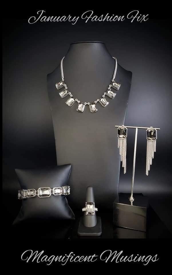 Paparazzi Accessories Magnificent Musings : January 2021 FF The Magnificent Mile in Chicago is where we pulled our inspiration for the Magnificent Musings collection. With a range of shopping venues, the Magnificent Mile is a hub for classic trends with u