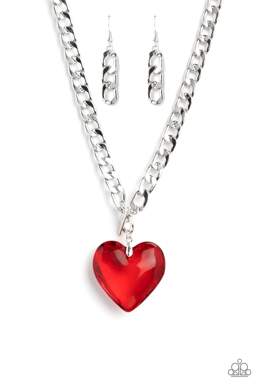 Paparazzi Accessories March 2023 LOP Complete Pack March 2023 LOP Preview Pack of All 5 Exclusive Pieces Includes one of each Life of the Party exclusive accessory for March 2023:Necklace: "GLASSY-Hero - Red" Hoop Earring: "Fairy Fantasia - Multi" Necklac