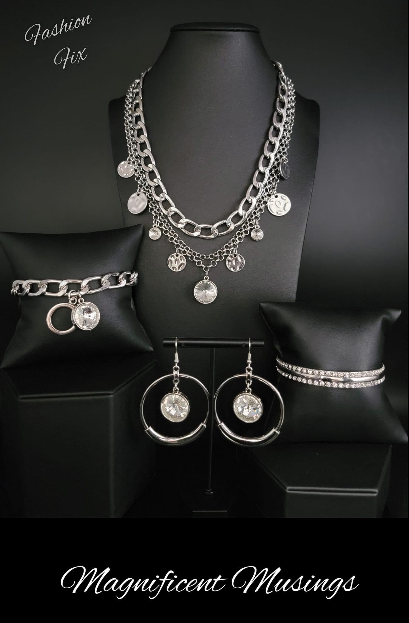 Paparazzi Accessories Magnificent Musings: FF September 2022 The Magnificent Musings Collection features bold statement pieces and edgy designs. Reveling in sassy, unapologetic fashion, Magnificent Musings mavens confidently express themselves through gla
