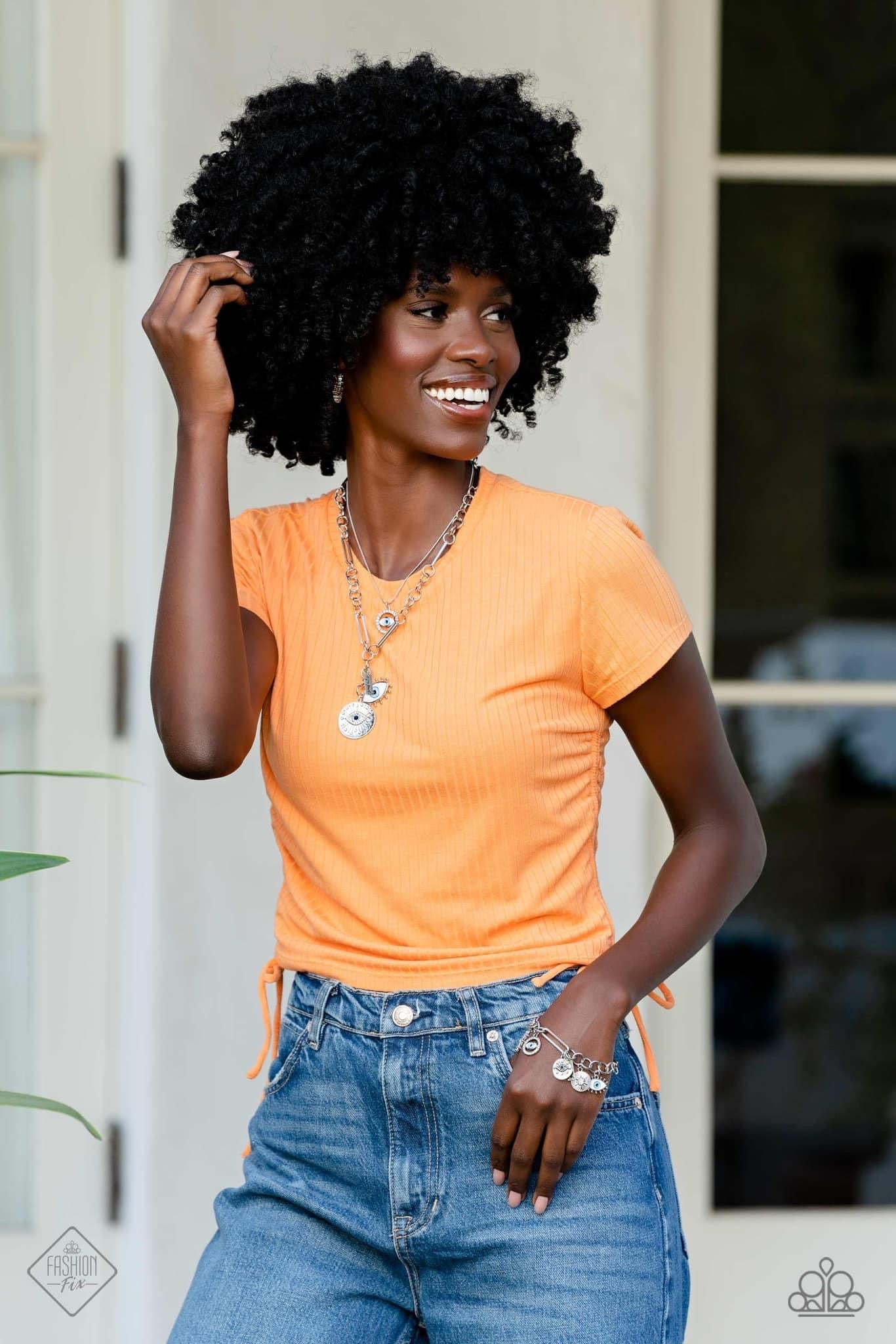 Paparazzi Accessories Sunset Sitings : March 2023 FF Fueled by abstract designs and funky combinations of the most daring trends, the Sunset Sightings Collection features audacious, outside-the-box fashion. Sunset Sightings fashionistas celebrate individu