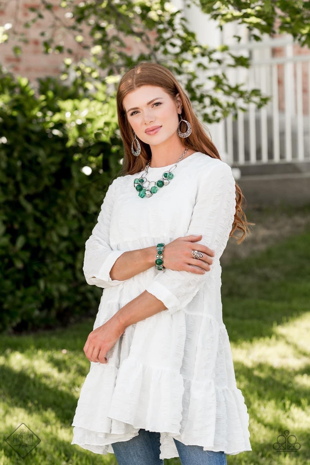 Paparazzi Accessories Glimpse of Malibu: FF September 2020 The Glimpses of Malibu collection was created with inspiration from the styles of Malibu, CA. Styles in this Trend Blend will feature fun, livable fashion with an upscale flavor. The color are usu