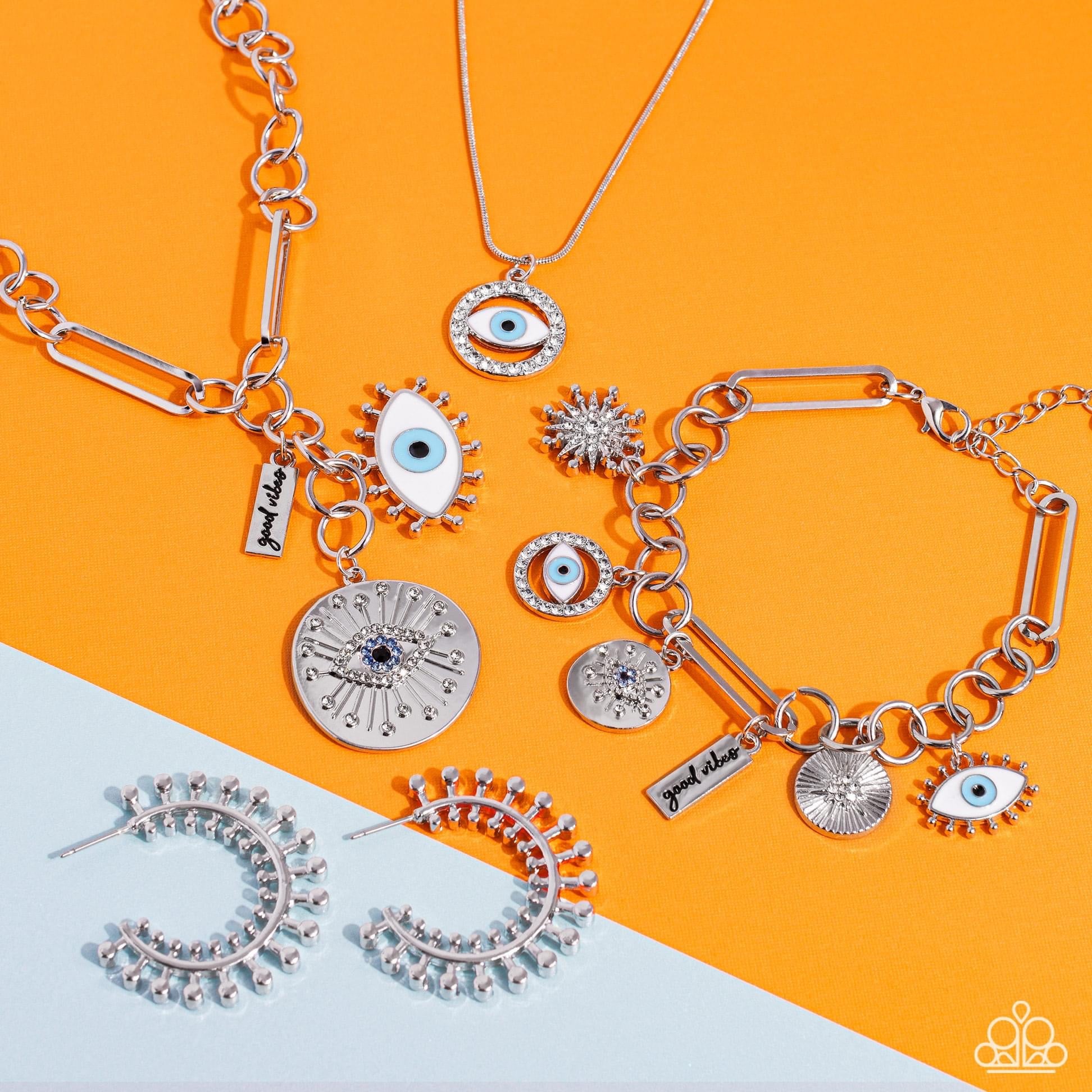 Paparazzi Accessories Sunset Sitings : March 2023 FF Fueled by abstract designs and funky combinations of the most daring trends, the Sunset Sightings Collection features audacious, outside-the-box fashion. Sunset Sightings fashionistas celebrate individu