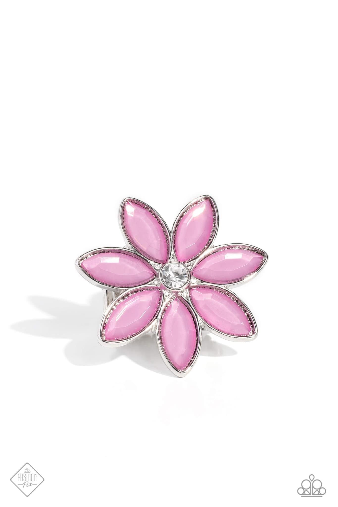Paparazzi Accessories Glimpses of Malibu: March 2023 FF Featuring playful styles accented with fun pops of color, the Glimpses of Malibu Collection is an endearing assortment of cheerful and whimsical laid-back fashion. From the bubbly outgoing socialite