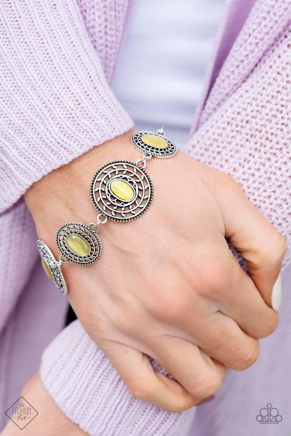 Paparazzi Accessories Glimpse of Malibu: FF April 2019 The Glimpses of Malibu collection was created with inspiration from the styles of Malibu, CA. Styles in this Trend Blend will feature fun, livable fashion with an upscale flavor. The color are usually