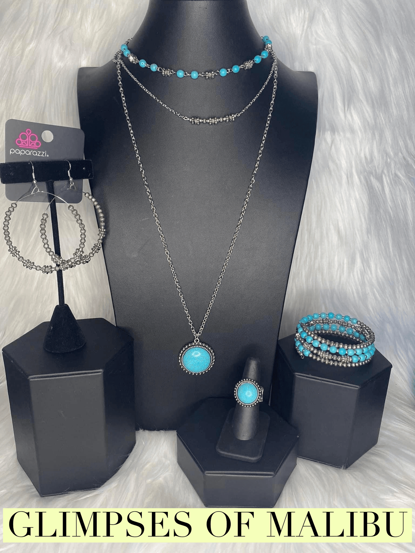 Paparazzi Accessories Simply Santa Fe: FF June 2022 Earthy, desert-inspired designs are what the Simply Santa Fe collection is all about. Natural stones, indigenous patterns, and vibrant colors of the Southwest are sprinkled throughout this trendy collect