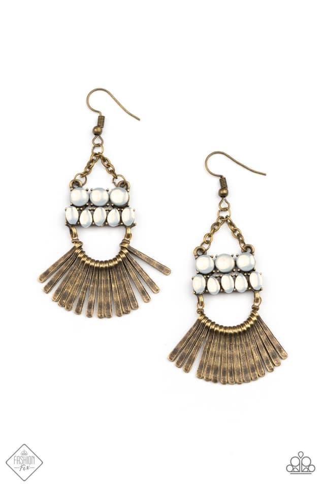 Paparazzi Accessories Sunset Sitings; FF May 2021 Trendsetters are sure to gravitate towards the accessories found in the Sunset Sightings collection. Featuring more drastic designs, bold colors, and funky combinations found outside the box, the pieces of