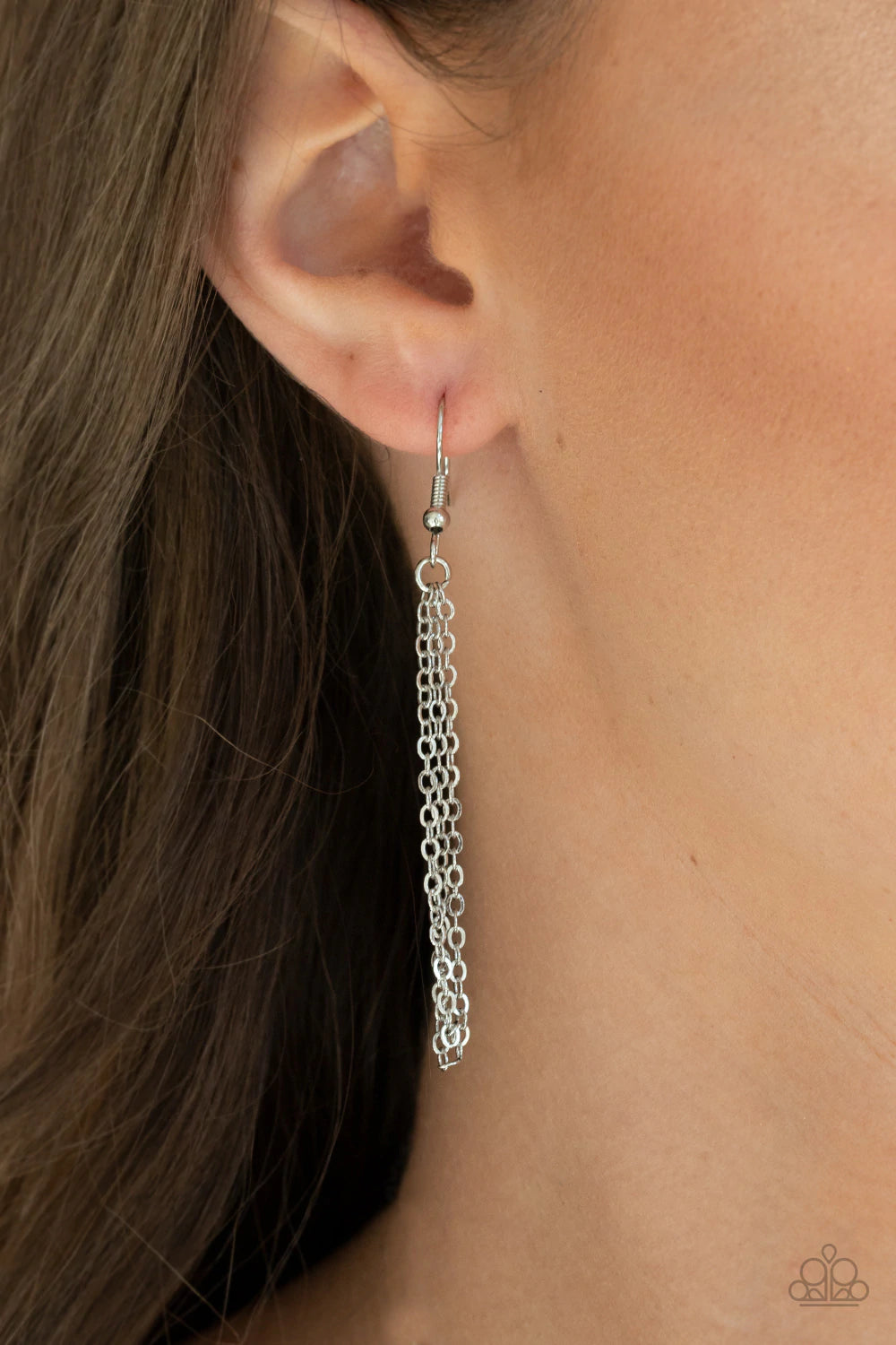 Paparazzi Accessories Choose Faith - Silver A dainty silver disc is stamped in the word, "Faith," at the bottom of a shiny silver chain, creating an inspiring pendant below the collar. Features an adjustable clasp closure. Sold as one individual necklace.