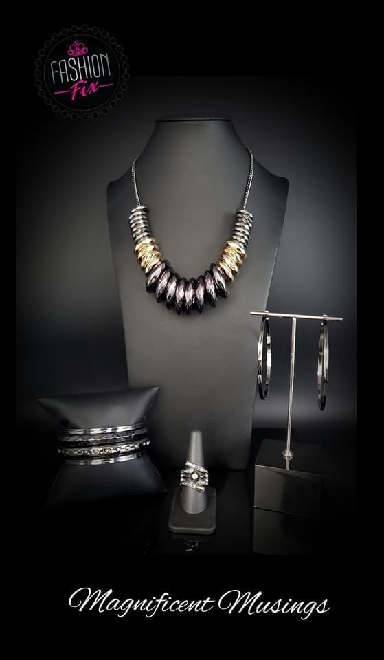Paparazzi Accessories Magnificent Musings: FF July 2020 The Magnificent Mile in Chicago is where we pulled our inspiration for the Magnificent Musings collection. With a range of shopping venues, the Magnificent Mile is a hub for classic trends with urban