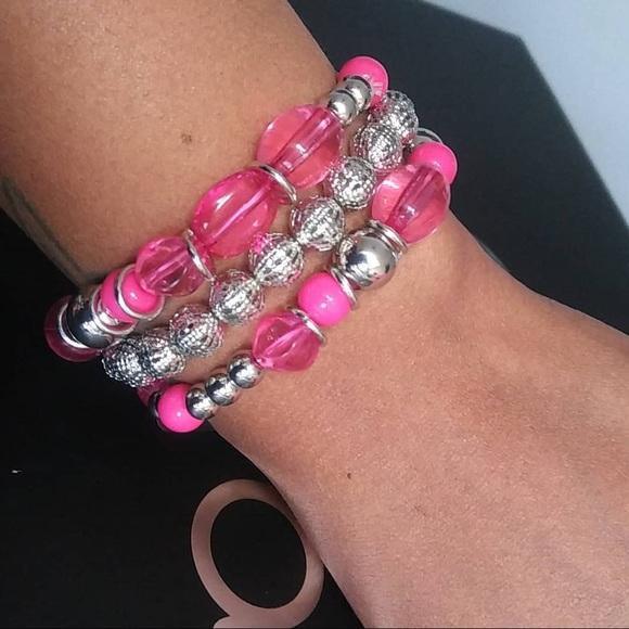 Paparazzi Accessories Malibu Marina - Pink Paparazzi Exclusive Jewelry