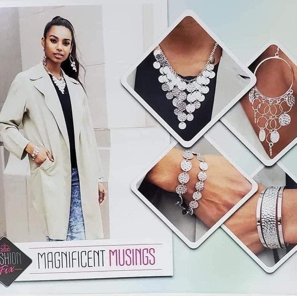 Paparazzi Accessories Magnificent Musings: February 2021 FF The Magnificent Mile in Chicago is where we pulled our inspiration for the Magnificent Musings collection. With a range of shopping venues, the Magnificent Mile is a hub for classic trends with u