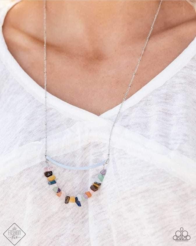Paparazzi Accessories Sunset Sitings: July 2021 FF Trendsetters are sure to gravitate towards the accessories found in the Sunset Sightings collection. Featuring more drastic designs, bold colors, and funky combinations found outside the box, the pieces o