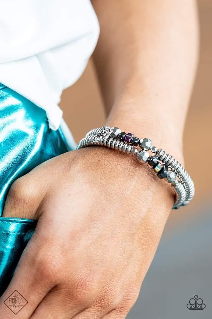 Paparazzi Accessories Sunset Sitings: FF November 2022 Fueled by abstract designs and funky combinations of the most daring trends, the Sunset Sightings Collection features audacious, outside-the-box fashion. Sunset Sightings fashionistas celebrate indivi