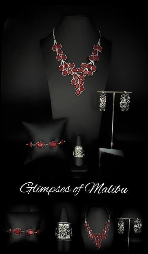 Paparazzi Accessories Glimpse of Malibu: FF December 2020 The Glimpses of Malibu collection was created with inspiration from the styles of Malibu, CA. Styles in this Trend Blend will feature fun, livable fashion with an upscale flavor. The color are usua