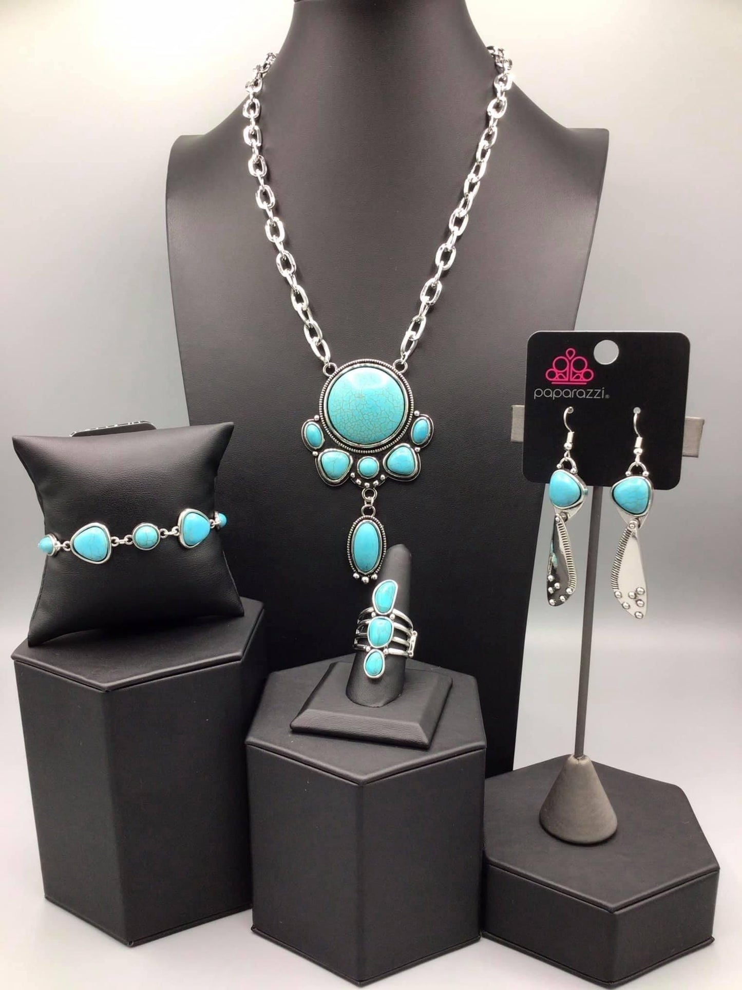 Paparazzi Accessories Simply SantaFe: March 2021 Earthy, desert-inspired designs are what the Simply Santa Fe Collection is all about. Natural stones, indigenous patterns, and vibrant colors of the Southwest are sprinkled throughout this trendy collection