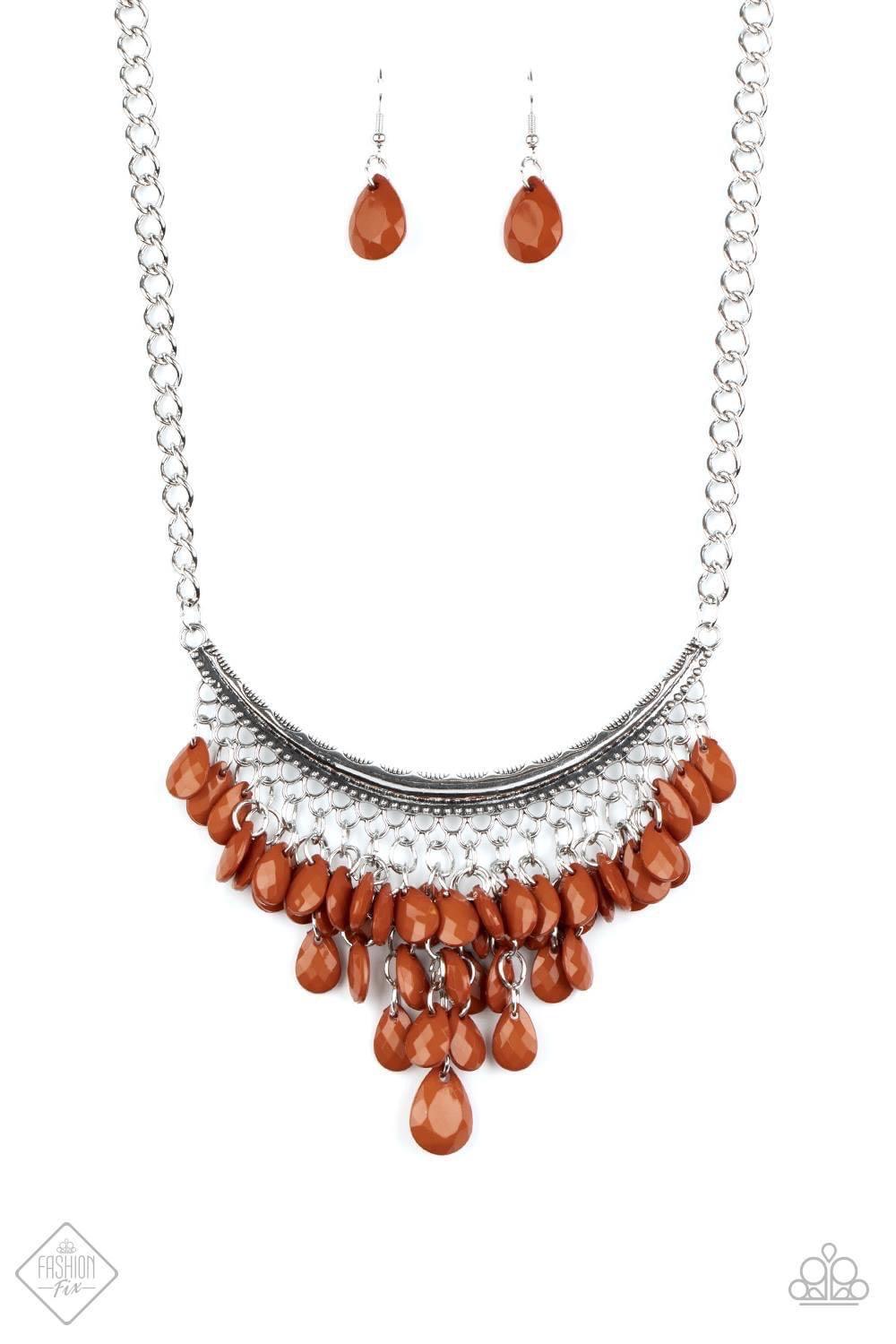 Paparazzi Accessories Sunset Sitings: FF August 2020 Trendsetters are sure to gravitate towards the accessories found in the Sunset Sightings collection. Featuring more drastic designs, bold colors, and funky combinations found outside the box, the pieces