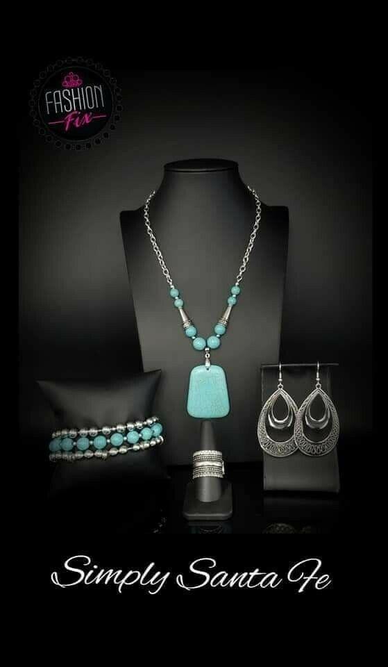Paparazzi Accessories Simply Santa Fe: FF December 2019 Earthy, desert-inspired designs are what the Simply Santa Fe collection is all about. Natural stones, indigenous patterns, and vibrant colors of the Southwest are sprinkled throughout this trendy col