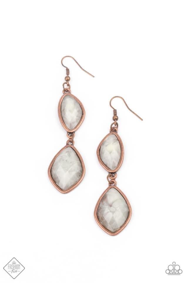 Paparazzi Accessories Glimpses of Malibu : January 2021 FF The Glimpses of Malibu collection was created with inspiration from the styles of Malibu, CA. Styles in this Trend Blend will feature fun, livable fashion with an upscale flavor. The color are usu