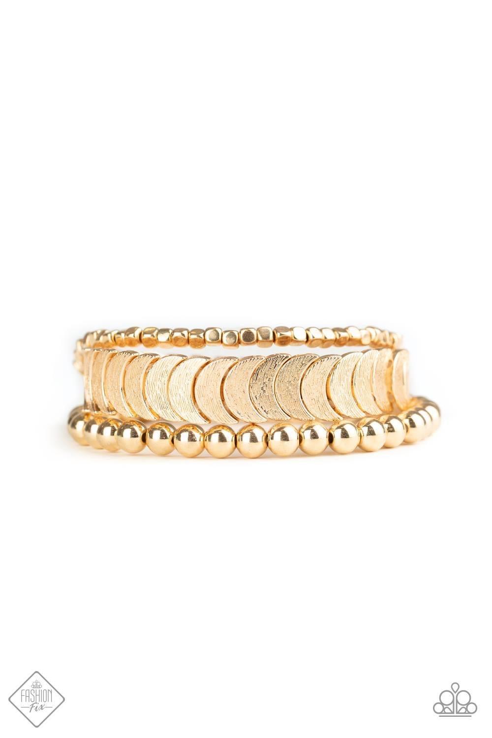 Paparazzi Accessories Sunset Sightings - FF July 2020 Trendsetters are sure to gravitate towards the accessories found in the Sunset Sightings collection. Featuring more drastic designs, bold colors, and funky combinations found outside the box, the piece